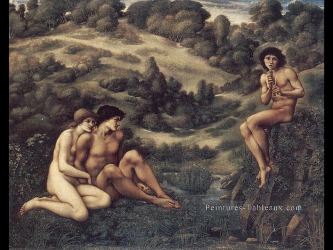 Le jardin de Pan préraphaélite Sir Edward Burne Jones Peintures à l'huile